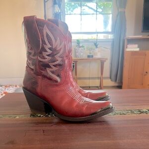 Idyllwind Wheels Res Leather Western Booties